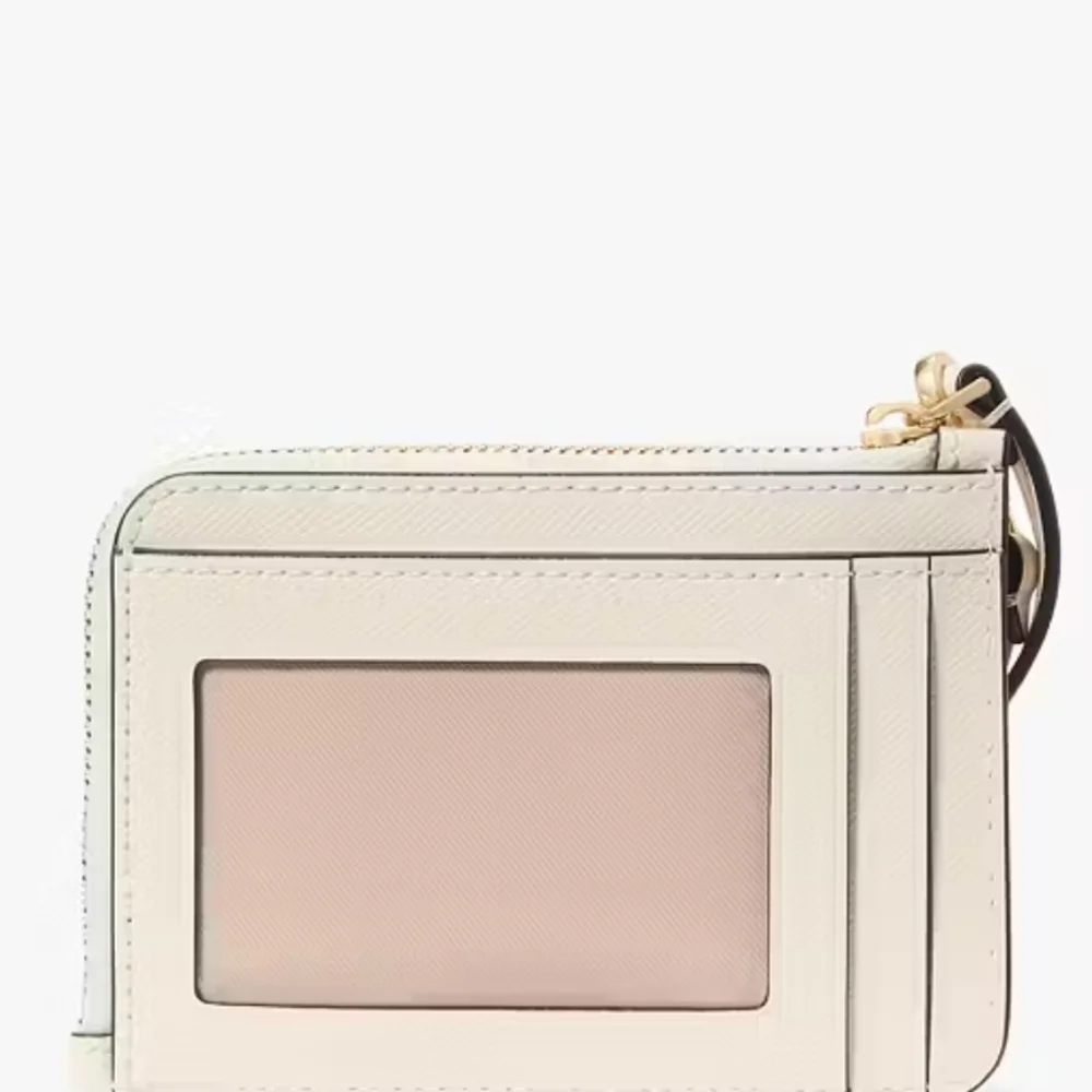 Kate Spade Madison Puffy Heart Small Card Holder Wristlet